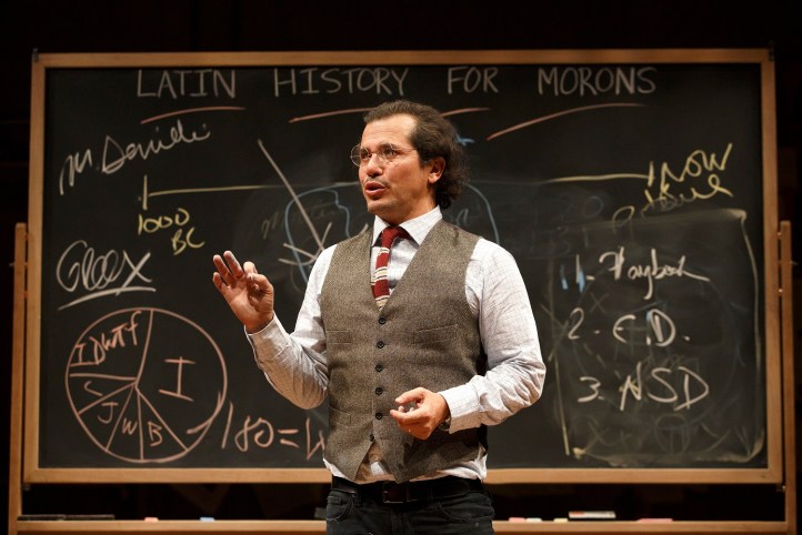 New York PremiereLATIN HISTORY FOR MORONS
Written and performed by John Leguizamo
Directed by Tony Taccone
In a co-production with Berkeley Repertory Theatre

Scenic Design: Rachel Hauck
Lighting Design: Alexander V. Nichols
Original Music and Sound Des