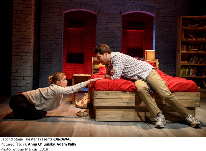 Second Stage Theater Cardinal By  Greg Pierce Directed By Whorlsky Cast Beck Ann Baker Anna Chlumsky Alex Hurt Adam Pally Stephen Park Eugene Young
