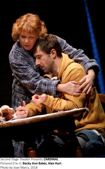 Second Stage Theater Cardinal By  Greg Pierce Directed By Whorlsky Cast Beck Ann Baker Anna Chlumsky Alex Hurt Adam Pally Stephen Park Eugene Young