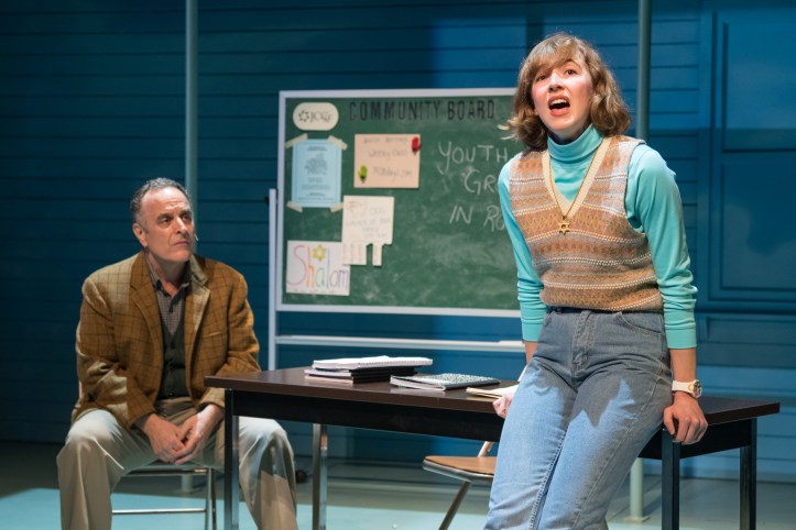 Adam Heller as Harry and Julia Knitel as Barbara. Photo by Russ Rowland