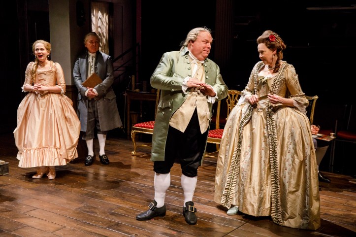 THE LOW ROADWritten by Bruce Norris Directed by Michael Greif Featuring Tessa Albertson, Max Baker, Kevin Chamberlin, Daniel Davis, Crystal A. Dickinson, Gopal Divan, Harriet Harris, Jack Hatcher, Chukwudi Iwuji, Johnny Newcomb, Chris Perfetti, Susanna