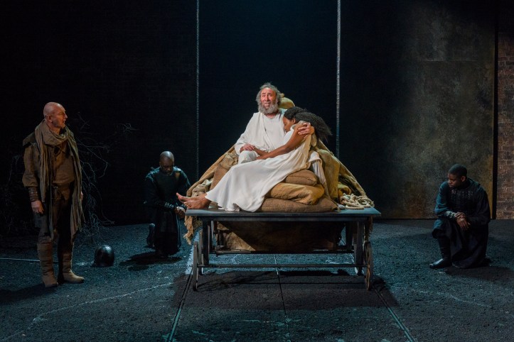 Set and costume design by Niki TurnerLighting design by Tim Mitchell Music by Ilona Sekacz Sound design by Jonathan Ruddick Movement by Michael Ashcroft Fights by Bret Yount