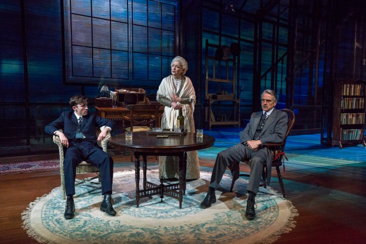 Set and costume design by Rob HowellLighting design by Peter Mumford Sound design by John Leonard