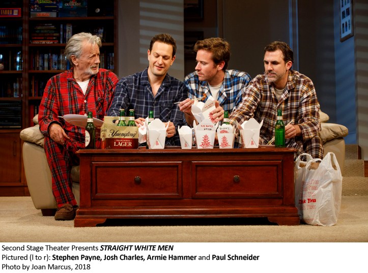STRAIGHT WHITE MEN By YOUNG JEAN LEE  Directed by ANNA D. SHAPIRO With KATE BORNSTEIN, JOSH CHARLES, TY DEFOE, ARMIE HAMMER, STEPHEN PAYNE, PAUL SCHNEIDER