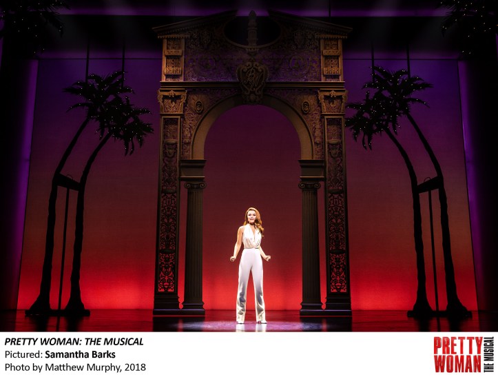 Samantha Barks in PRETTY WOMAN THE MUSICAL, Photo by Matthew Murphy, 2018