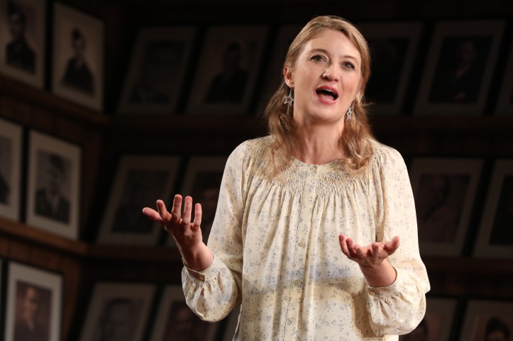 Heidi Schreck in WHAT THE CONSTITUTION MEANS TO ME at New York Theatre Workshop, Photo by Joan Marcus (3)