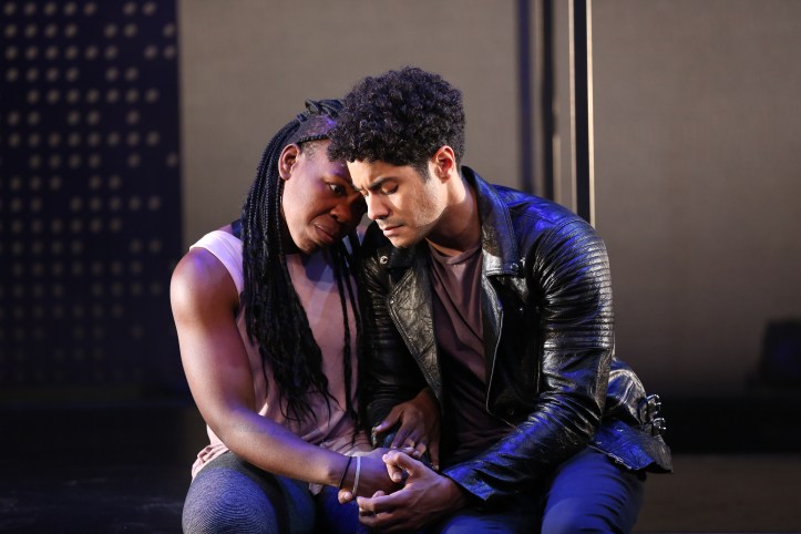 GoodGrief0385 Ngozi Anyanwu and Ian Quinlan Photo by Carol Rosegg