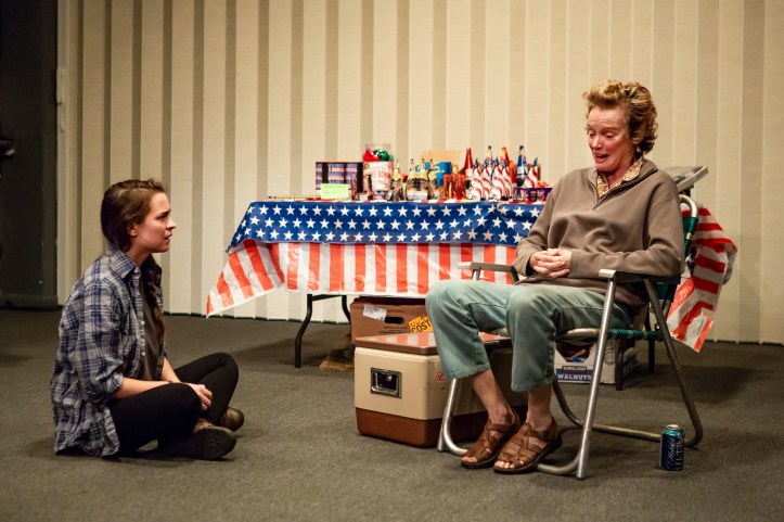 Leah Karpel and Kristin Griffith in LEWISTON, part of LEWISTON _ CLARKSTON at Rattlestick Playwrights Theater - Photo by Jeremy Daniel (4)