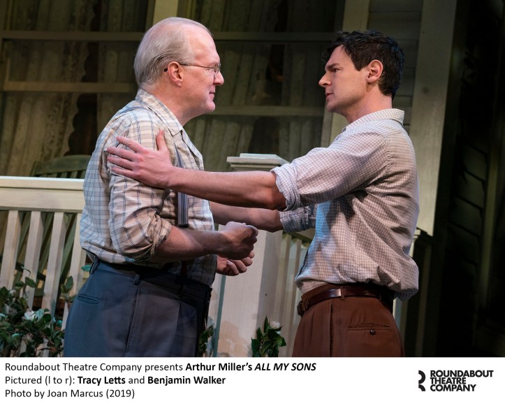 0207r_Tracy Letts and Benjamin Walker in Arthur Miller's ALL MY SONS, Photo by Joan Marcus 2019