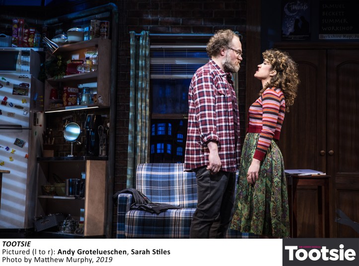 [2435]_ANDY GROTELUESCHEN and SARAH STILES in TOOTSIE, Photo by Matthew Murphy, 2019
