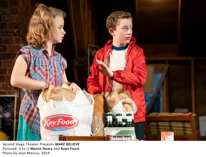 MAKE BELIEVE BY BESS WOHL DIRECTED BY MICHAEL GREIF WITH KIM FISCHER, SUSANNAH FLOOD, RYAN FOUST, HARRISON FOX, MAREN HEARY, BRAD HEBERLEE, CASEY HILTON, SAMANTHA MATHIS