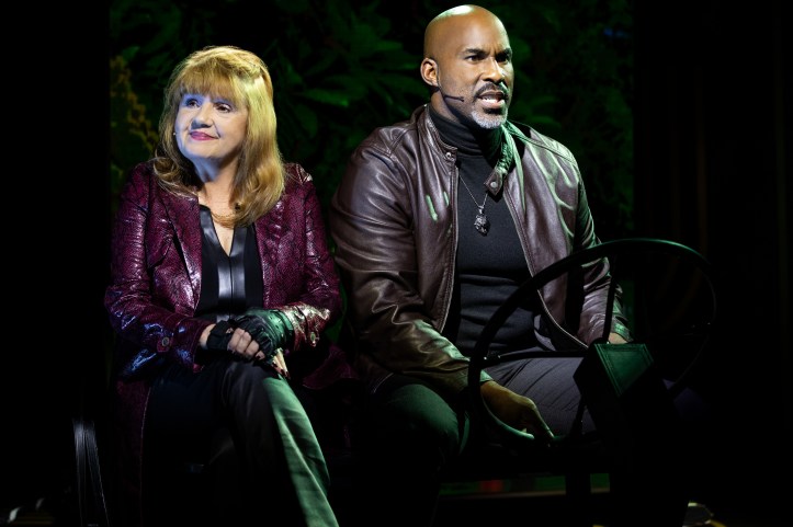 12 - Annie Golden &amp; Alan H. Green in Broadway Bounty Hunter (c) Matthew Murphy